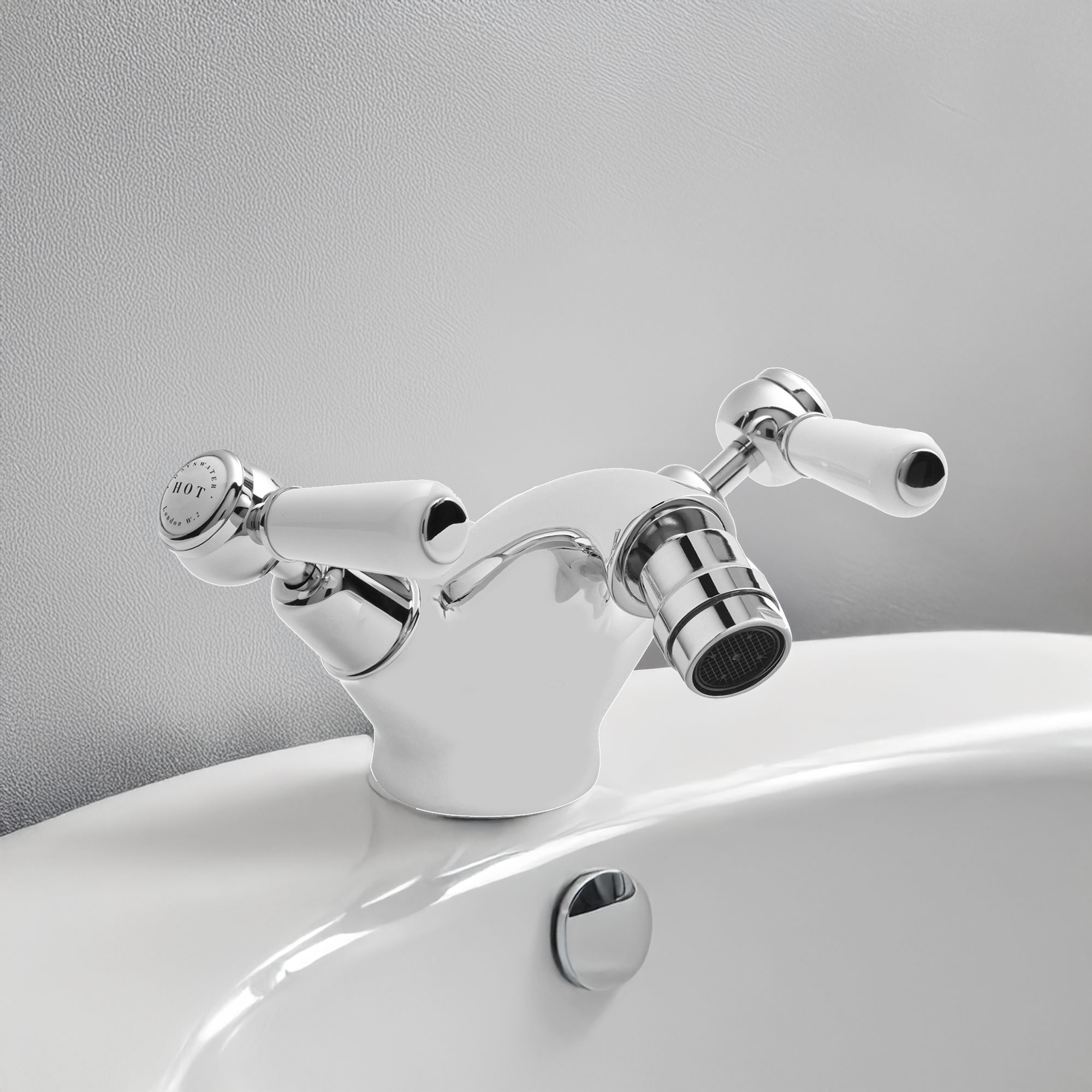 Bayswater Traditional Bidet Tap With Lever Handles