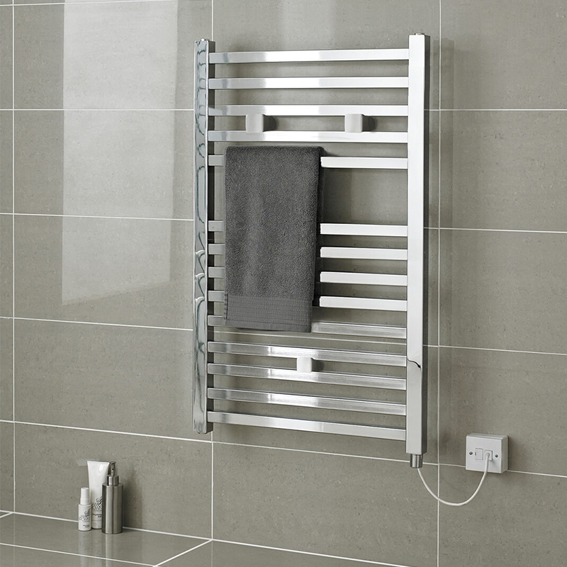 Electric heated towel rail hot sale