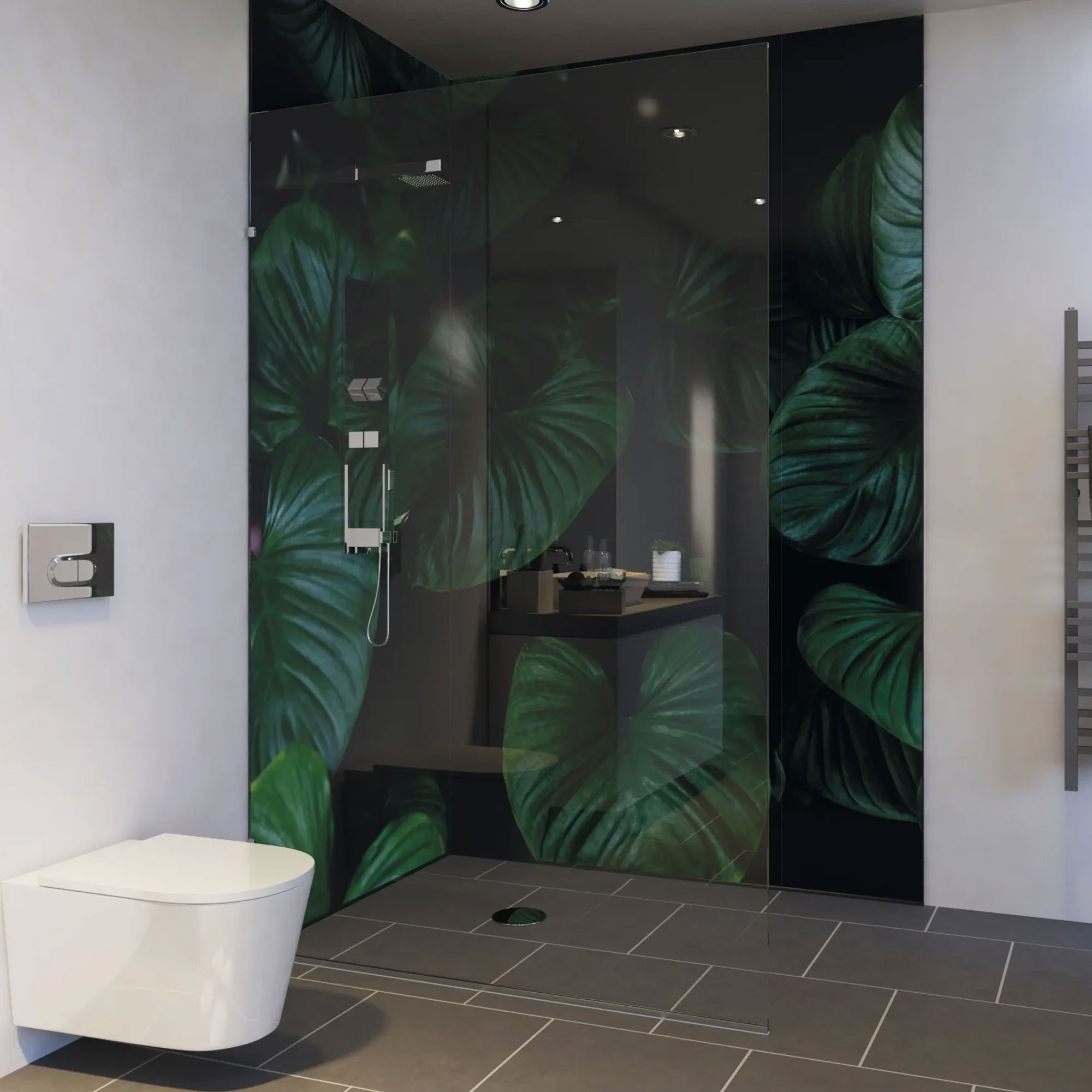 IDS Showerwall Acrylic Wax Leaf