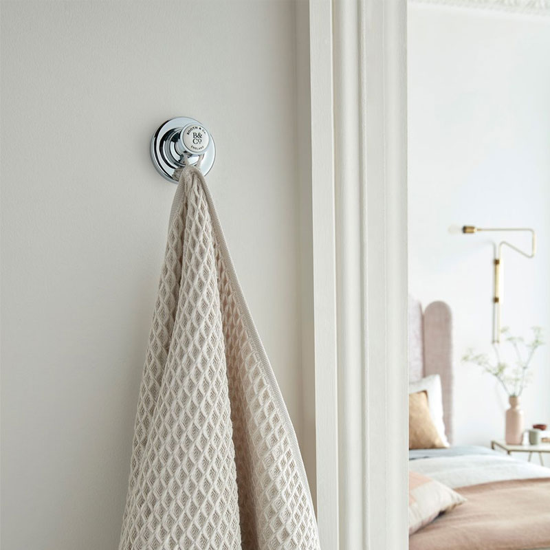 Chrome hand towel hook online