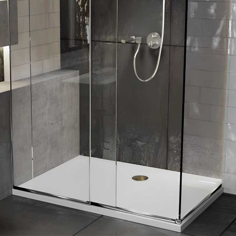 Raised sales shower tray