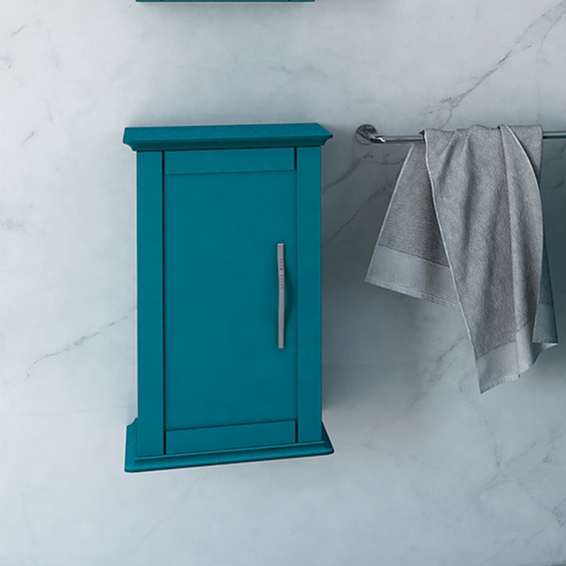 baden haus tiffany 590 petrol blue wall cupboard