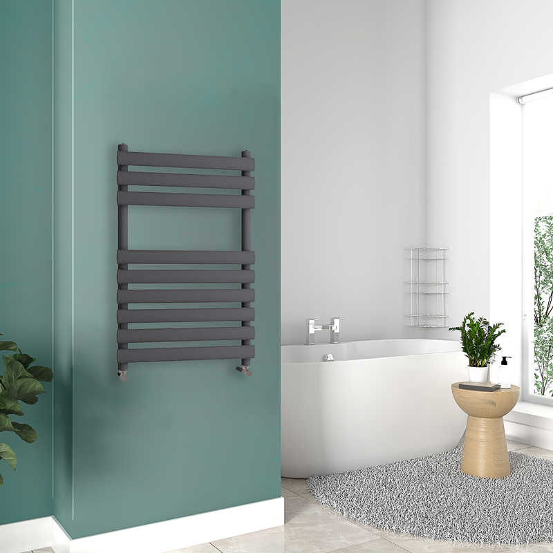 sultan carbon anthracite designer towel radiator