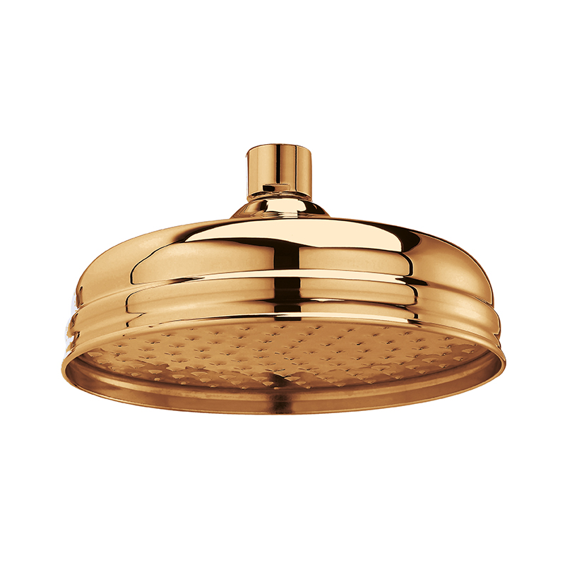 BC Designs victrion copper 8 inch shower head | ceiling or wall mounted
