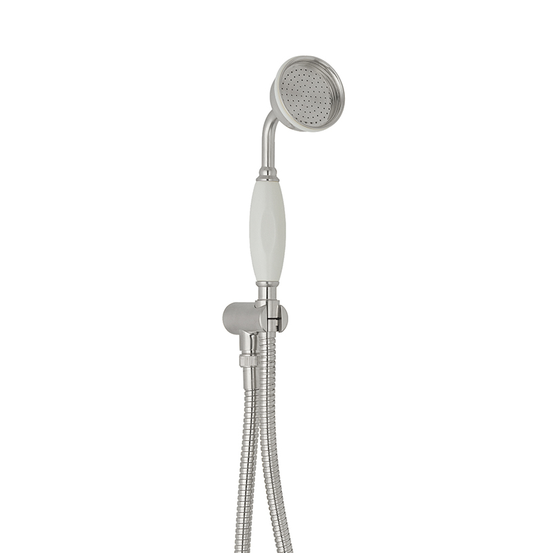 BC Designs victrion brushed chrome wall mounted handshower set