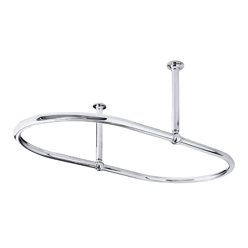 BC Designs victrion chrome oval shower curtain ring