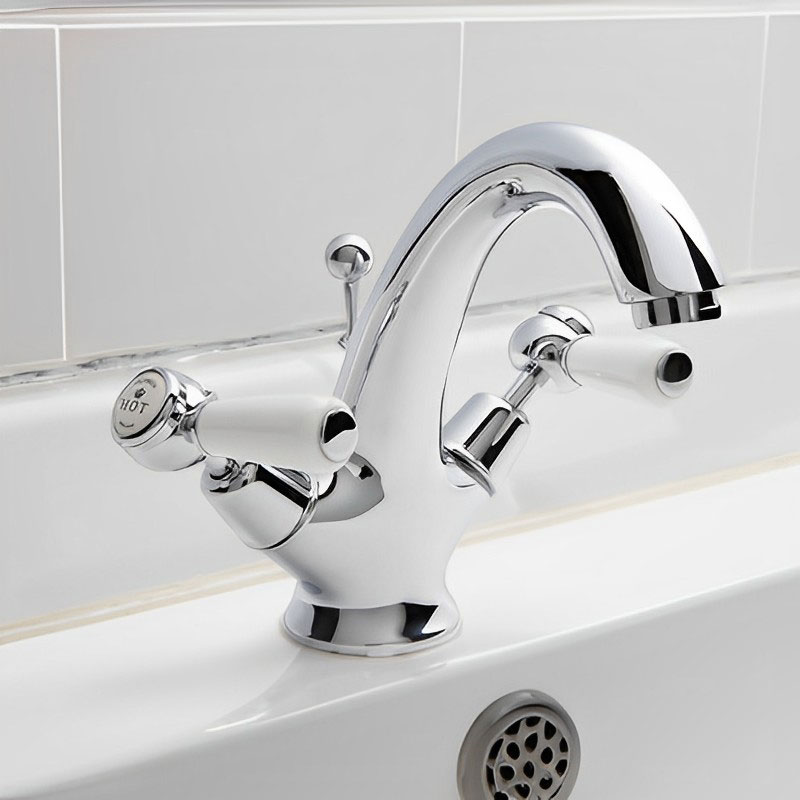 BC Designs victrion chrome lever mono basin mixer tap