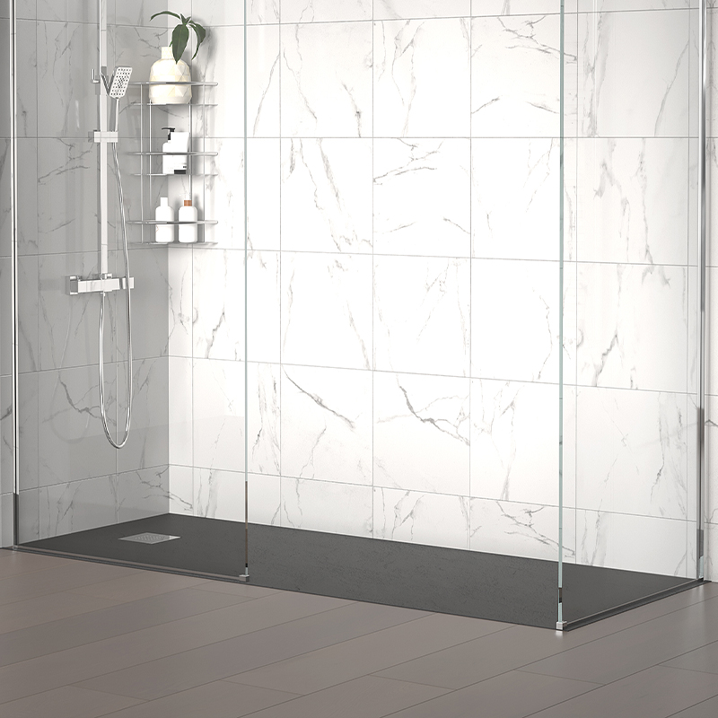 alan 2000 x 900 rectangular black slate tray 26mm