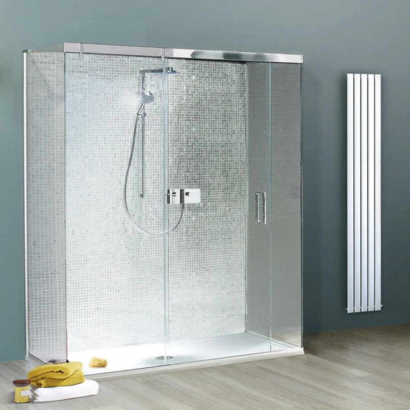 Main product image for matki eauzone sliding door 3 sided enclosure 1200mm