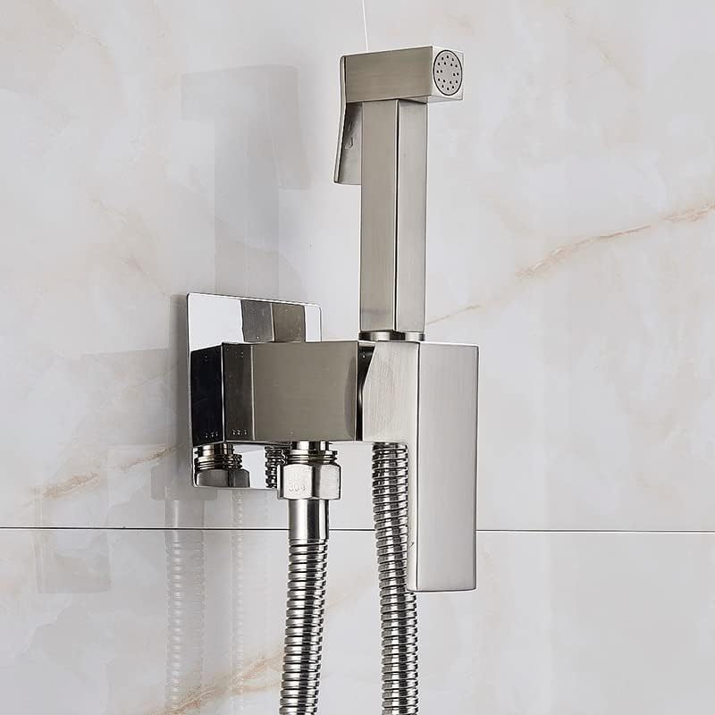 slade square shattaf douche kit chrome