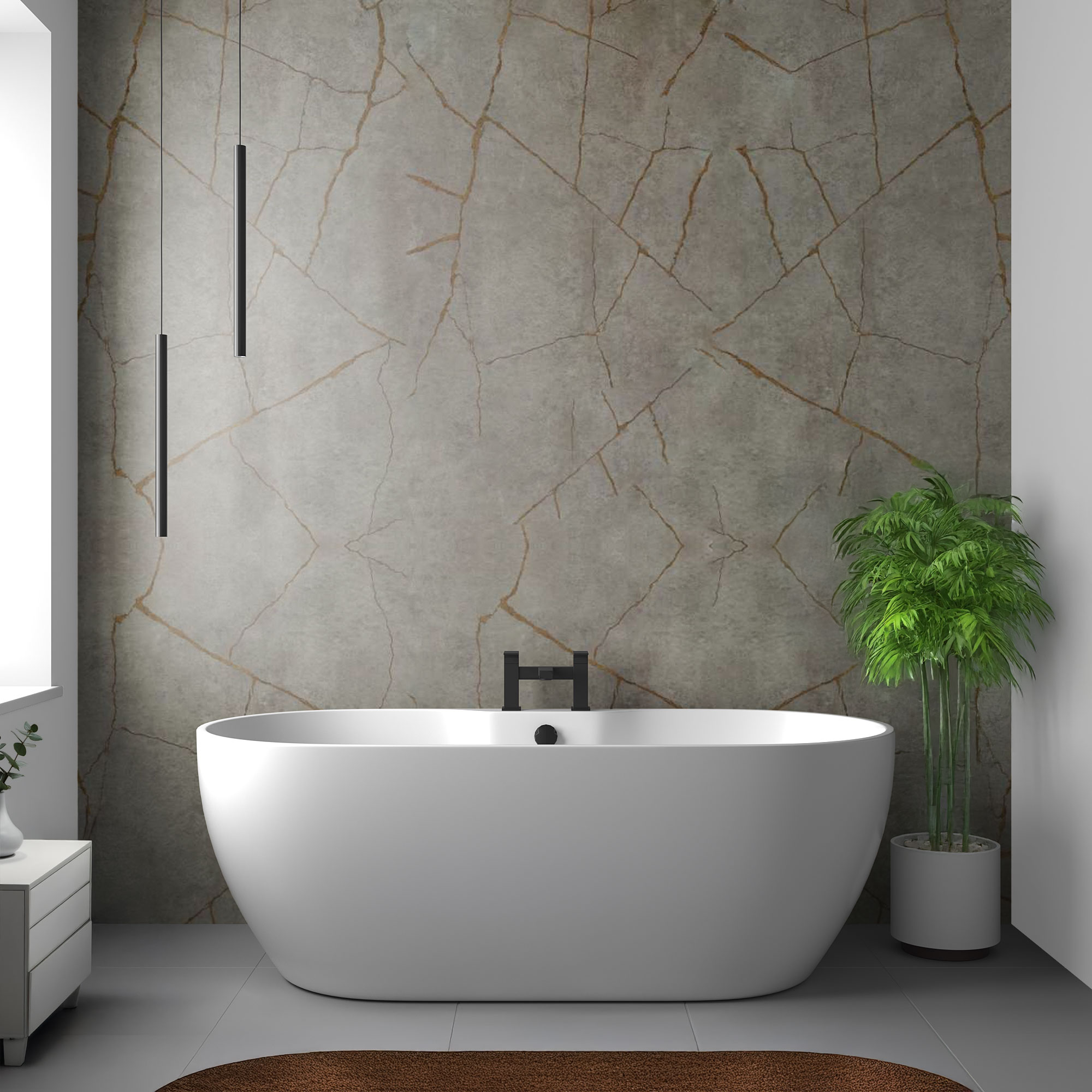 perform panel wet wall roffel marble various sizes square edge or nu-lock