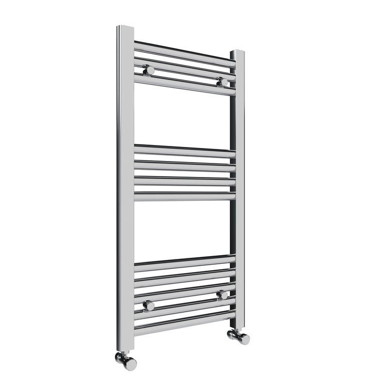 Product Image for Chrome Straight Towel Rail 400 x 800
