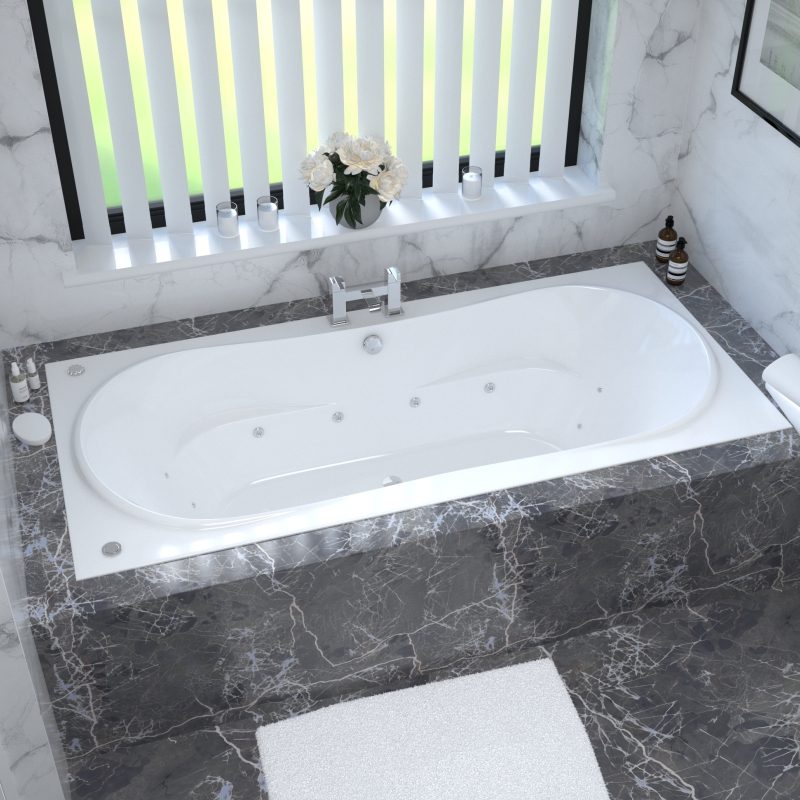 Large Whirlpool Bath