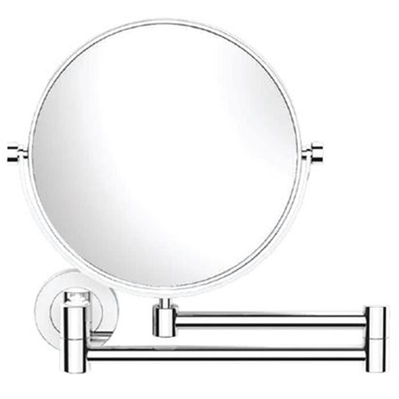 Continental Double Arm Wall Mounted Reversible Plain Magnifying (3X) Pivotal Mirror rectangle High Quality