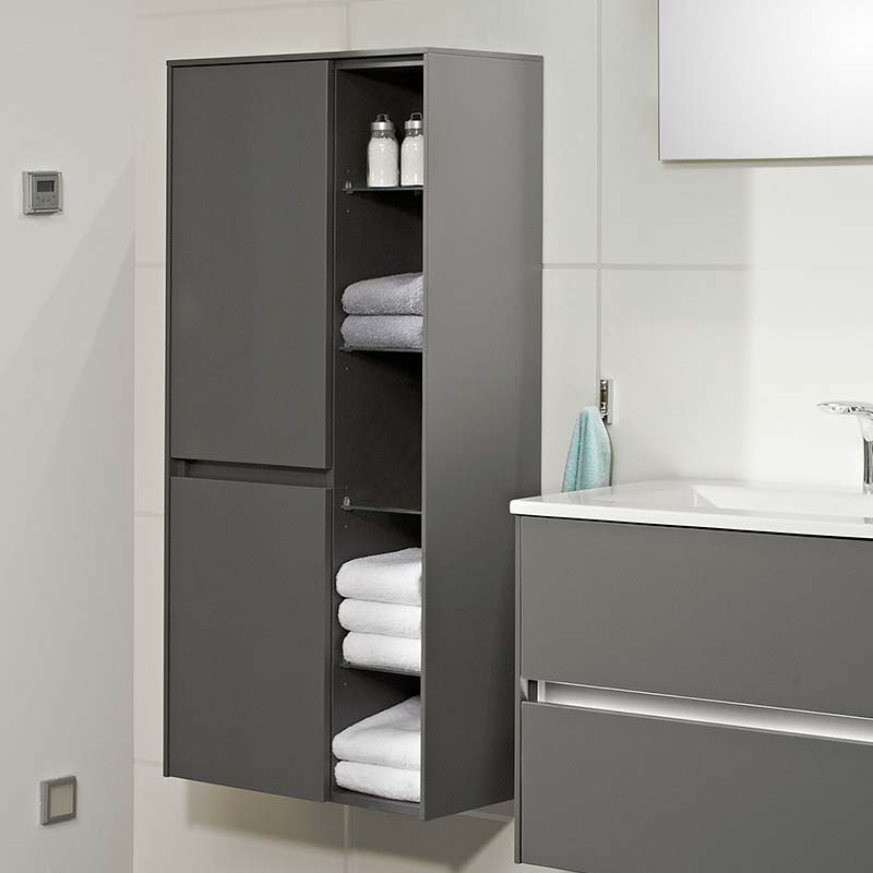 Wall mounted outlet bathroom shelves