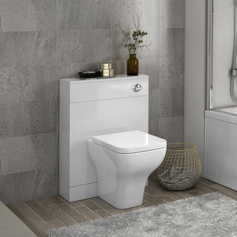 PATELLO BACK TO WALL UNIT WHITE