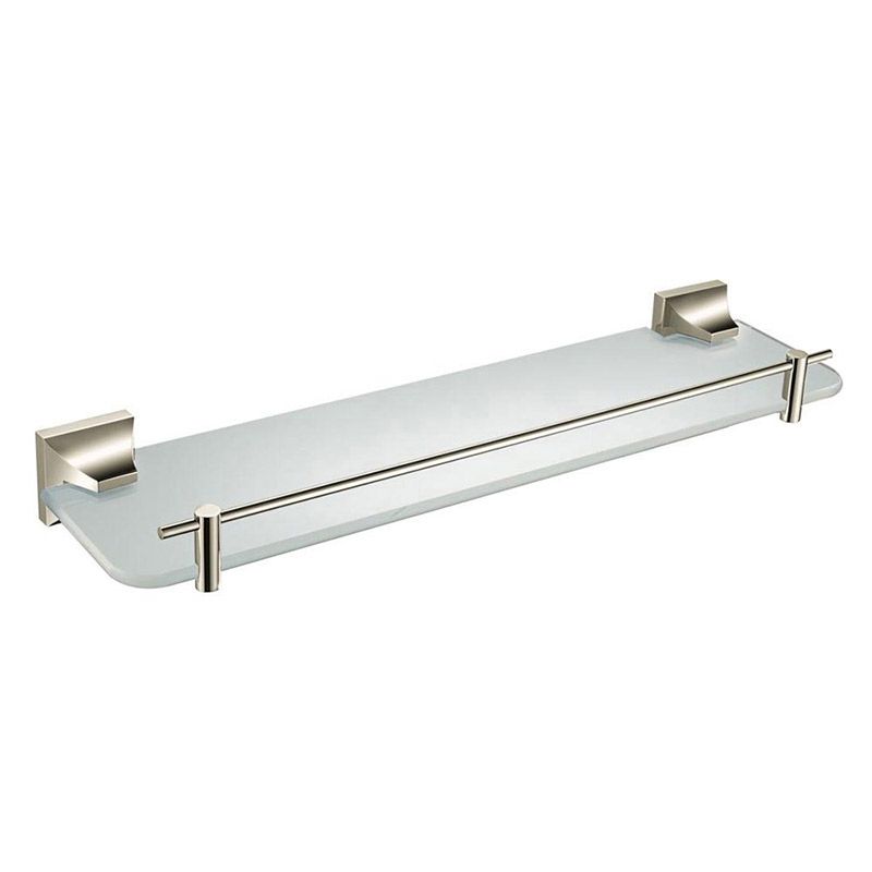 Chancery Single Glass Shelf Gold