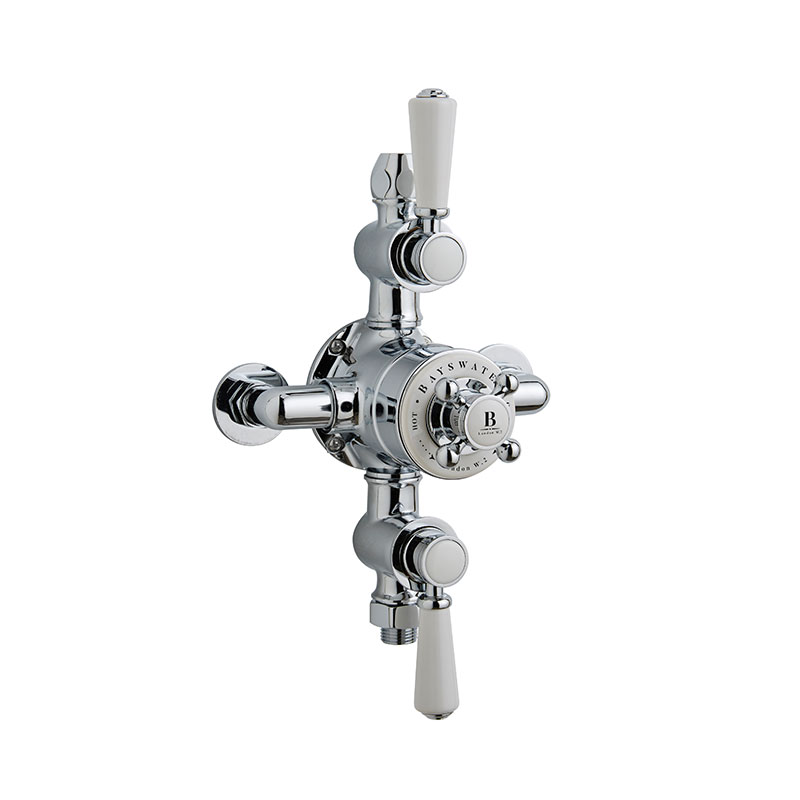 TRIPLE EXPOSED VALVE WITH WHITE INDICES