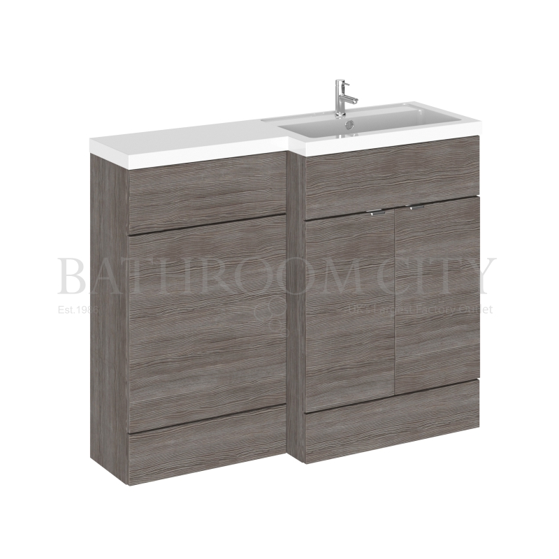 Grey Avola 1100mm Combination - FD - RH