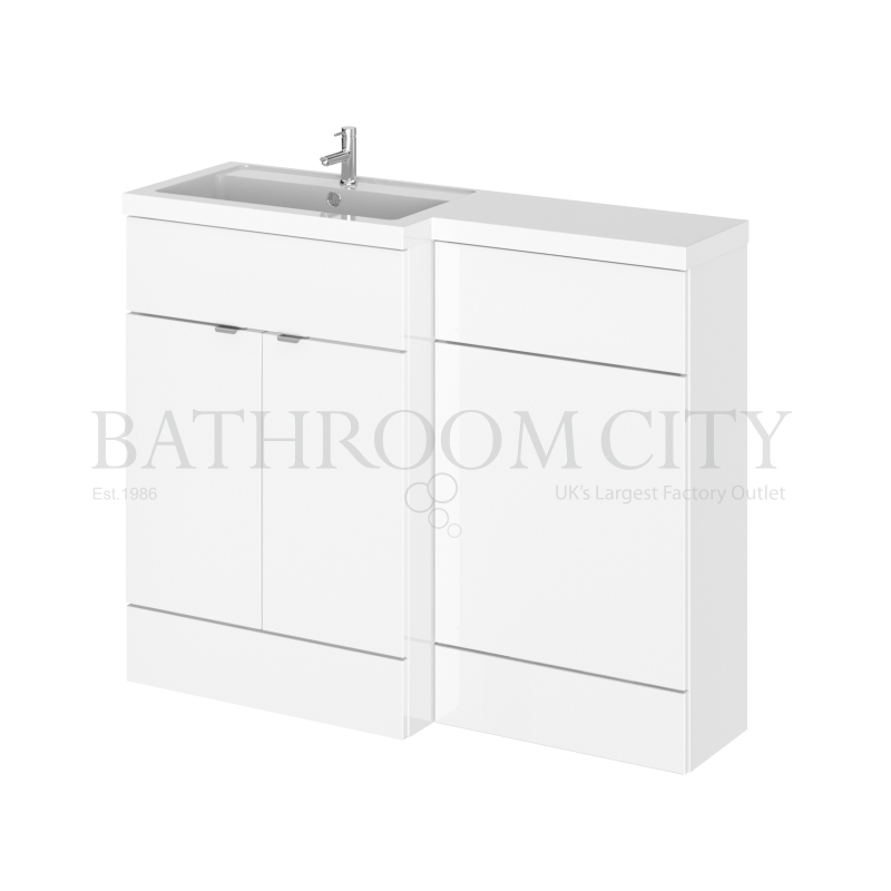 White 1100mm Combination - FD - LH