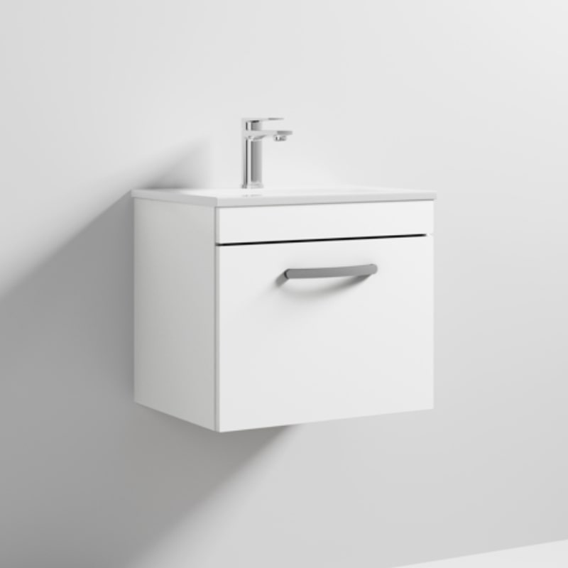 500 Vanity With Basin B white