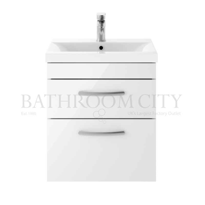 500 Vanity With Basin B White