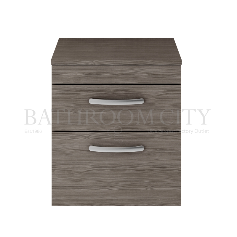 500 Vanity With Worktop Grey Avola