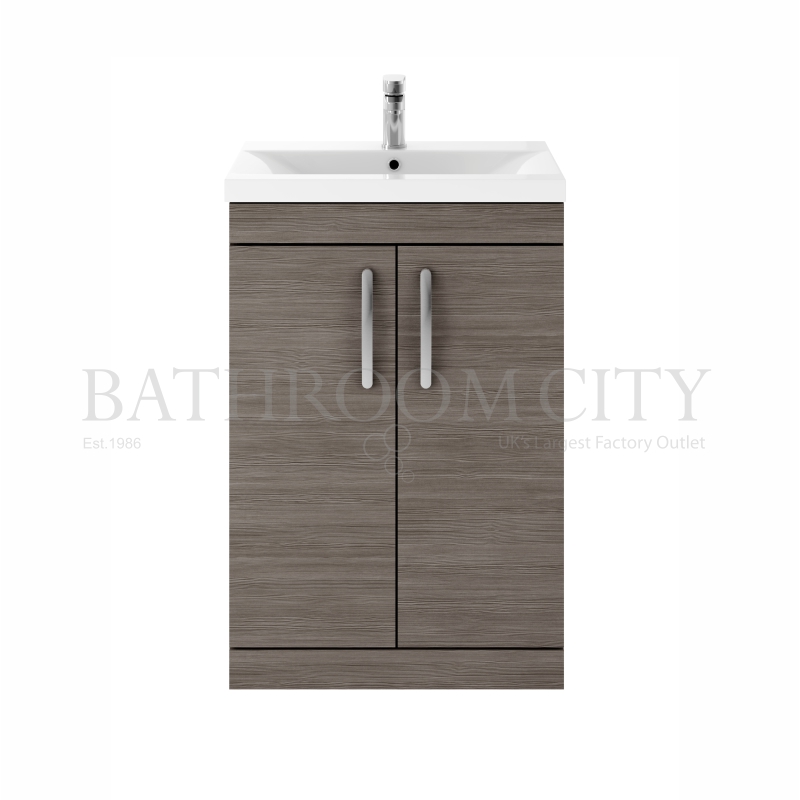 600 Vanity With Basin B Grey Avola