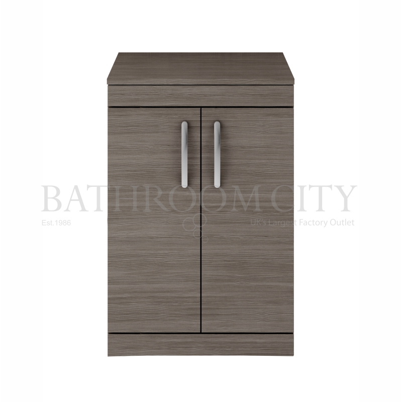 600 Vanity With Worktop Grey Avola