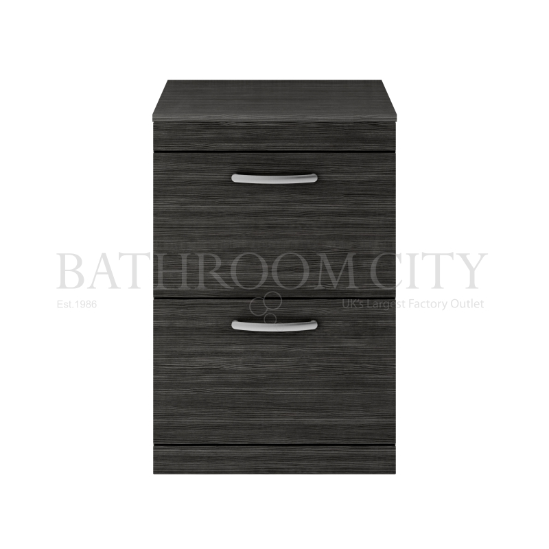 600 Vanity With Worktop Hacienda Black