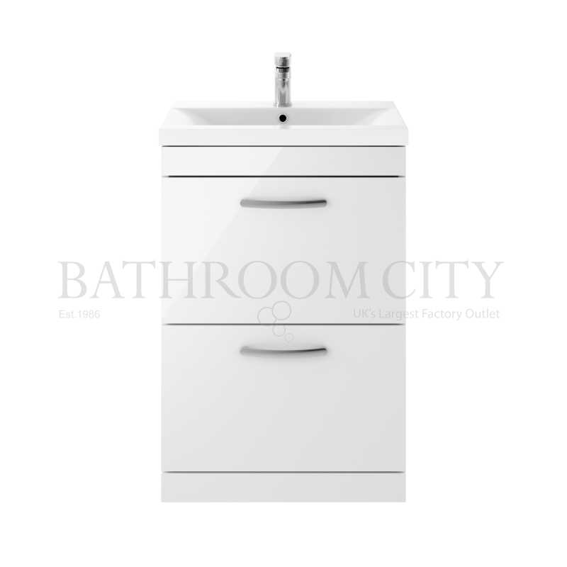 600 Vanity With Basin A White