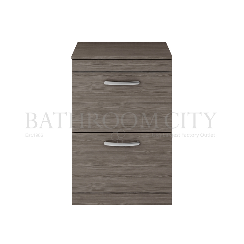600 Vanity With Worktop Grey Avola