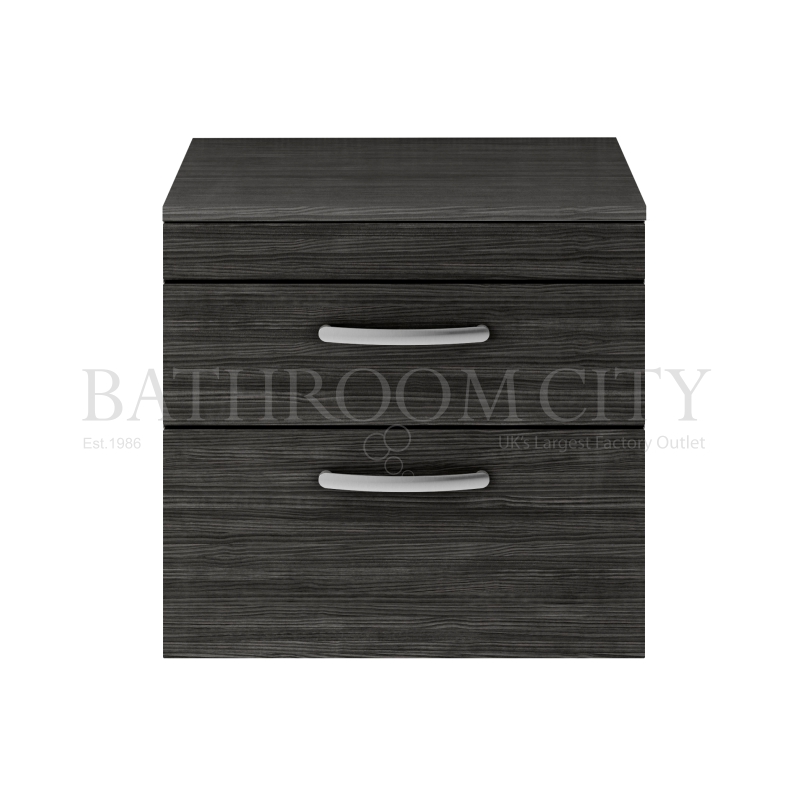 600 Vanity With Worktop Hacienda Black