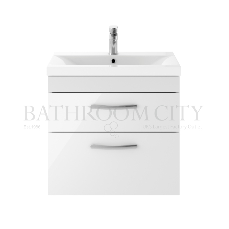 600 Vanity With Basin B White