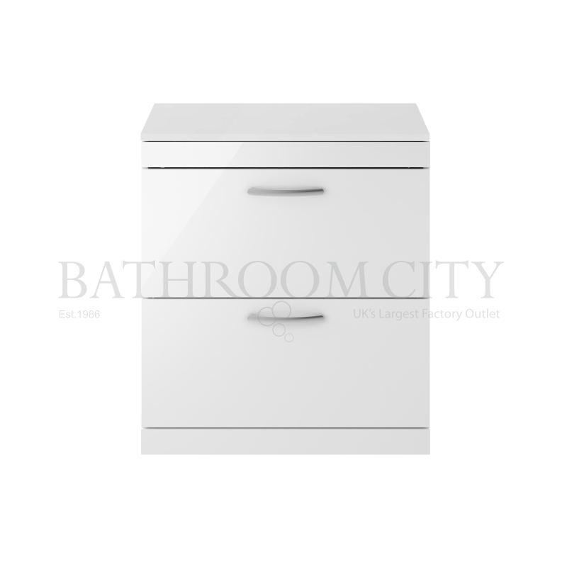 800 Vanity With Worktop White