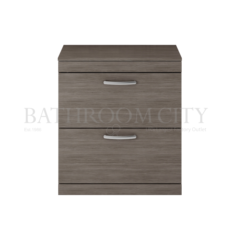 800 Vanity With Worktop Grey Avola