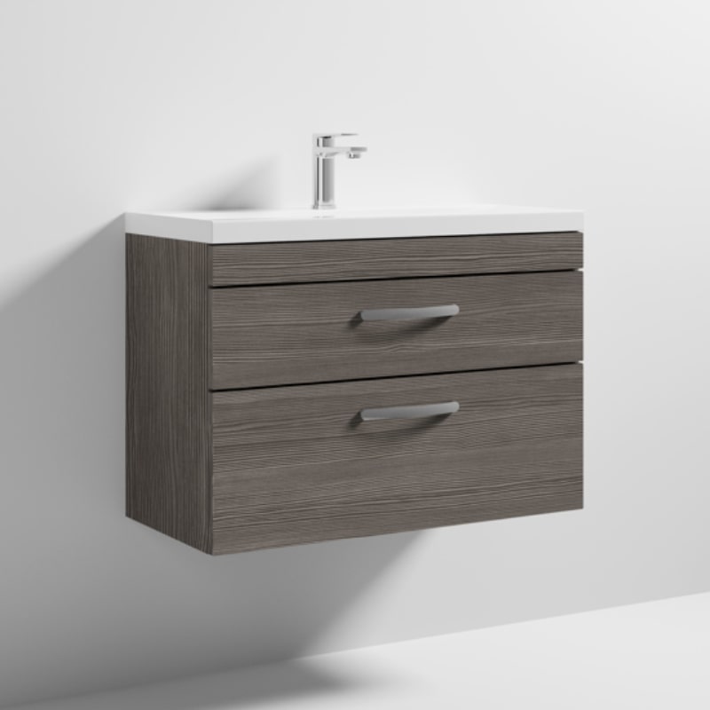 800 Vanity With Basin A Grey Avola