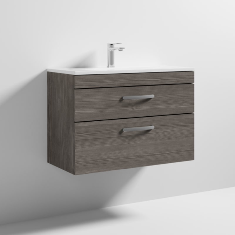 800 Vanity With Basin B Grey Avola