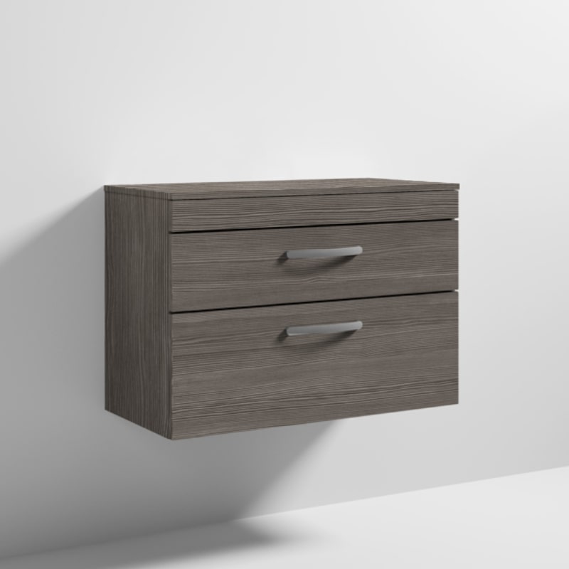 800 Vanity With Worktop Grey Avola