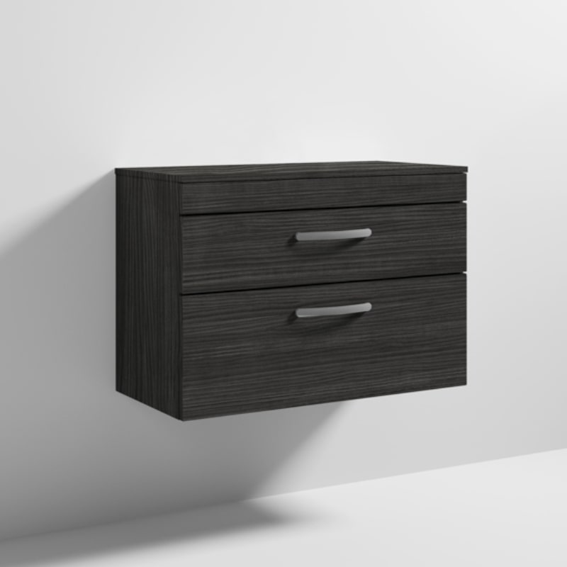 800 Vanity With Worktop Hacienda Black