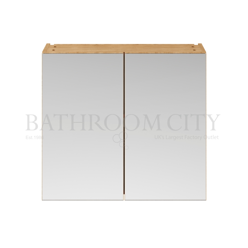 800 Mirror 50/50 715x600x180 natural oak