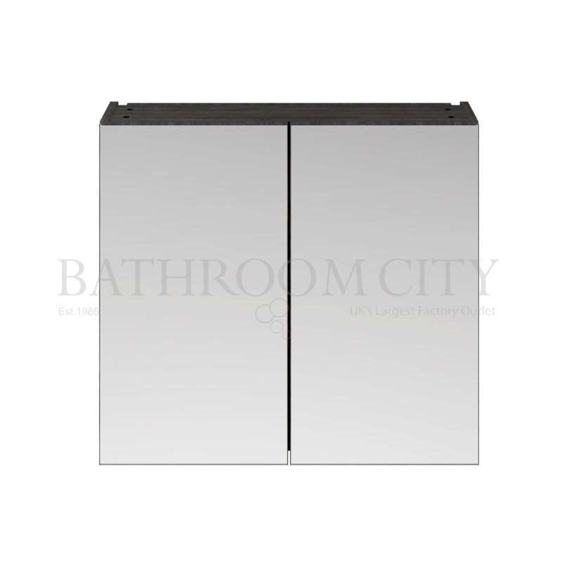 800 Mirror 50/50 715x600x180 hacienda black