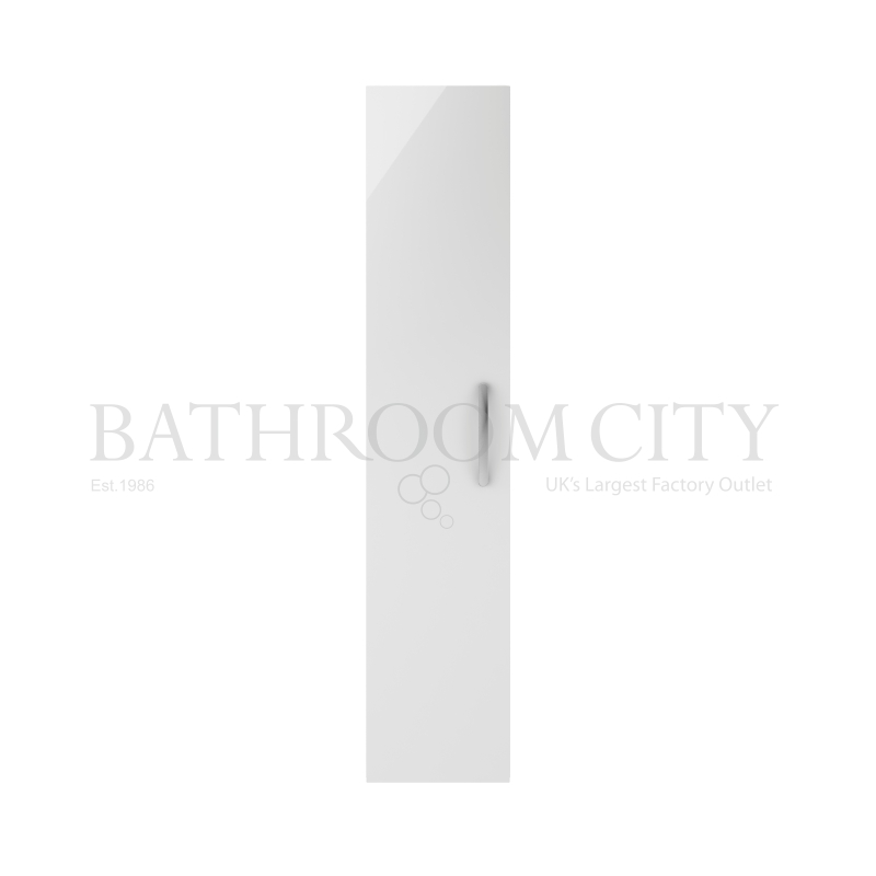 Tall Wall Hung Unit Single Door white