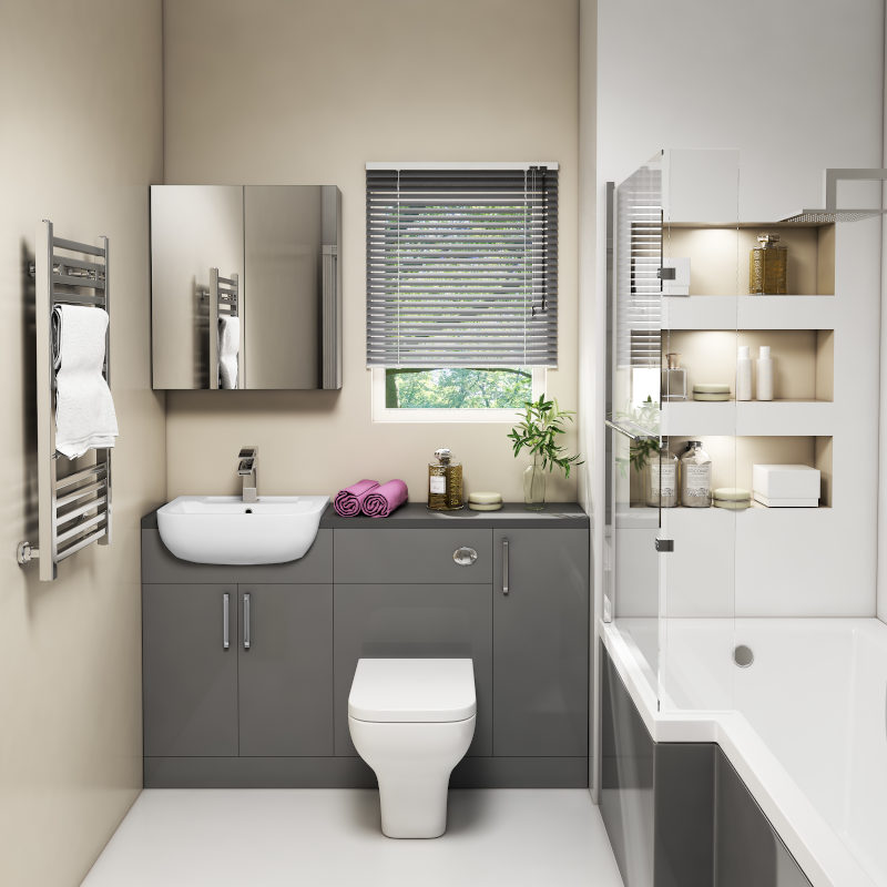 Oliver Fitted Suite: Anthracite