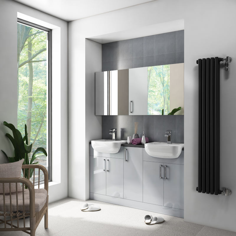 Oliver Fitted Suite: Dove Grey