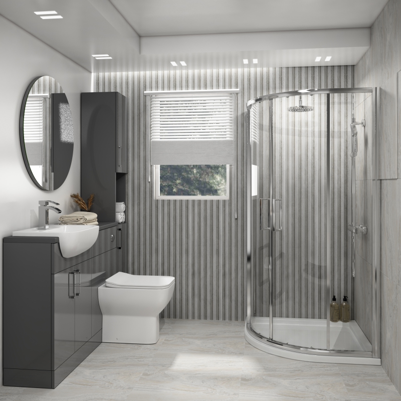 Oliver Fitted Suite: Anthracite