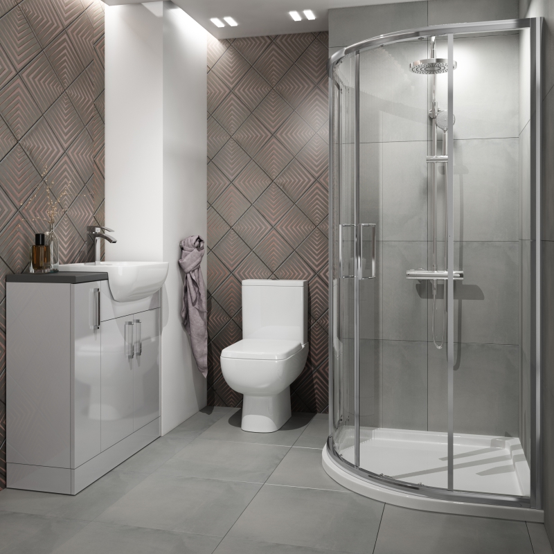 Oliver Fitted Suite: Dove Grey