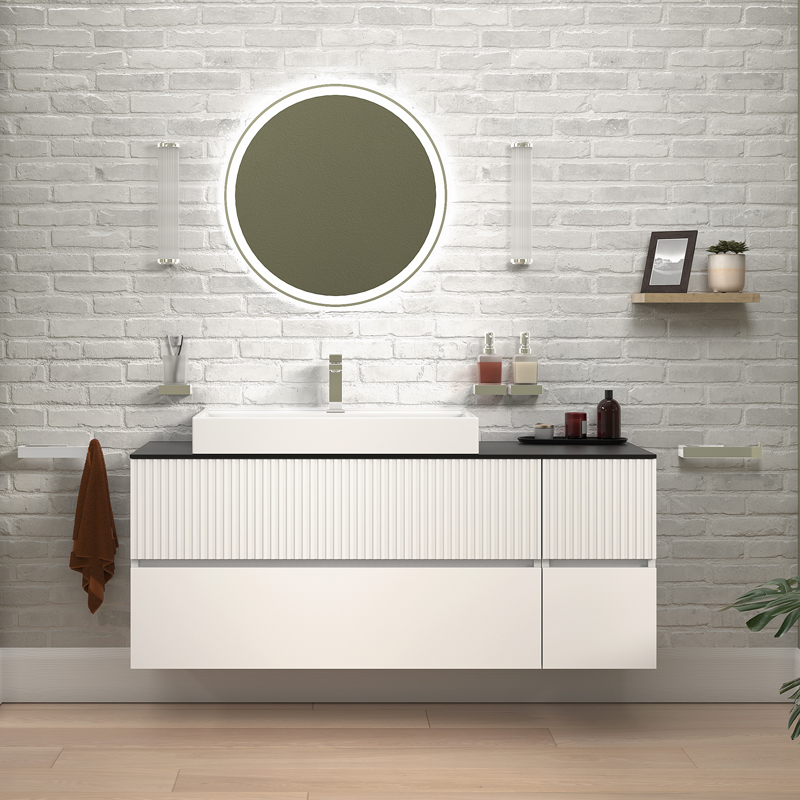 Vanity Unit | Chrome Basin Tap & Waste