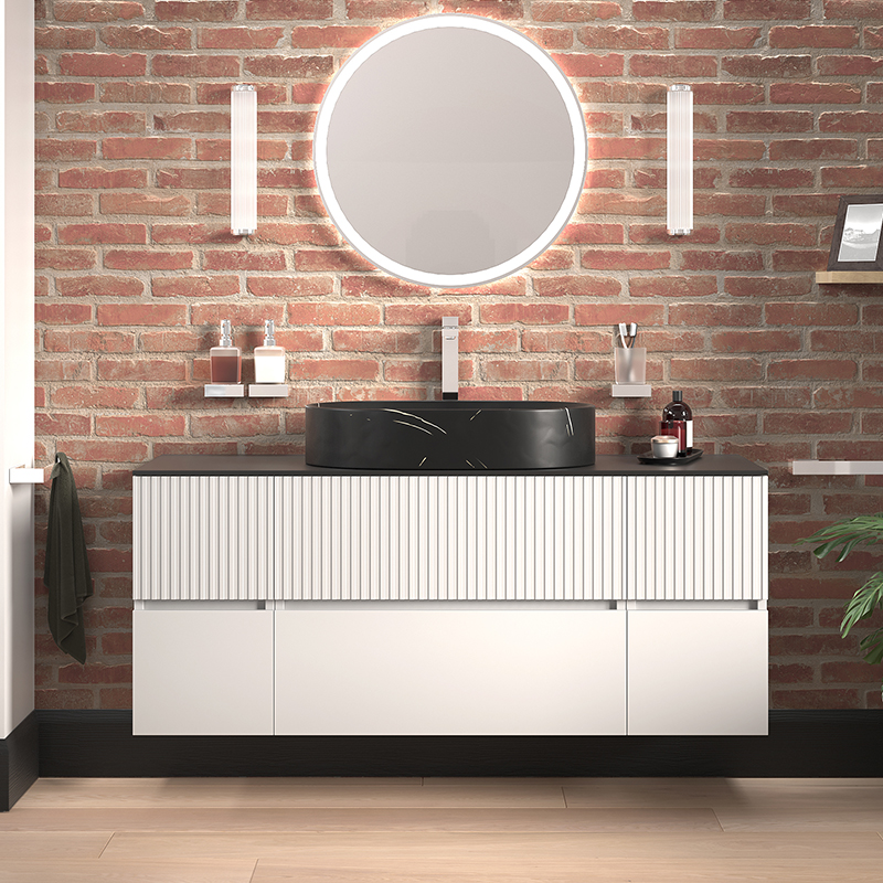 Vanity Unit | Chrome Tall Tap & Waste