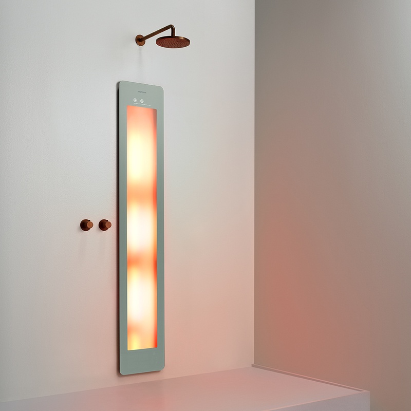 Option image for Sunshower Large One in Grey for Built-in Installation
